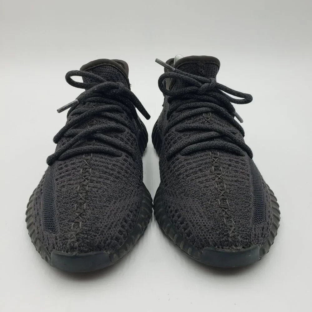 Adidas Yeezy Boost 350 V2 Sneakers 7.5 Mens Lace Up Shoes Black‎